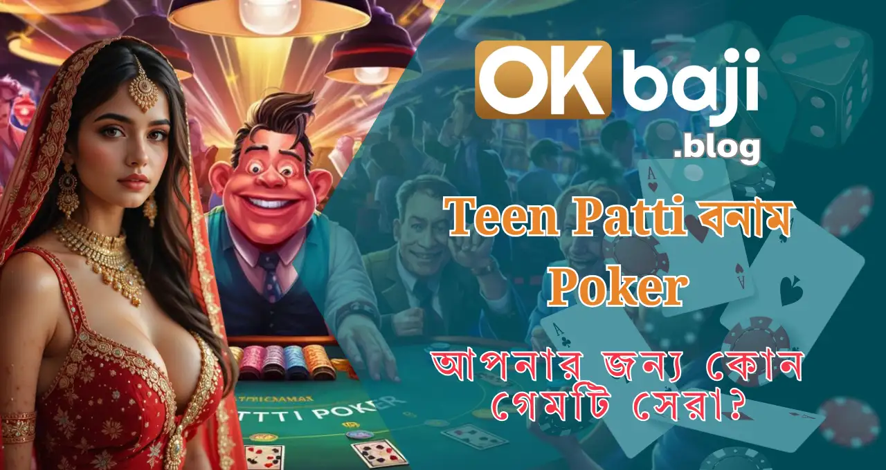 Teen Patti বনাম Poker
